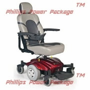 Golden Technologies - Compass Sport - Mid-Wheel Drive Power Chair - Red