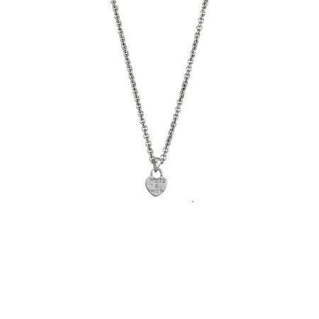 Make A Wish Necklace - Sterling Silver 'Make A Wish' Heart Pendant
