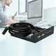 thumbnail image 4 of M Buder Panel Frontal de Disquetera de Expansión HUB de 2 Puertos USB 3.0 y 2 Puertos USB 2.0 (14.8 cm / 5.83 inches), 4 of 9