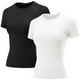 thumbnail image 1 of Camiseta de entrenamiento LOMON Quick Dry Slim Fit para mujer, paquete de 2 unidades, 1 of 4