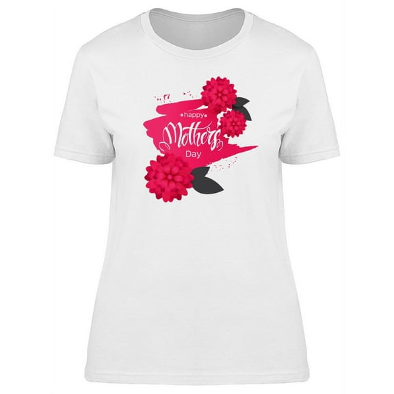 Hot Pink Happy Mothers Day Tee Women's -Image by Shutterstock