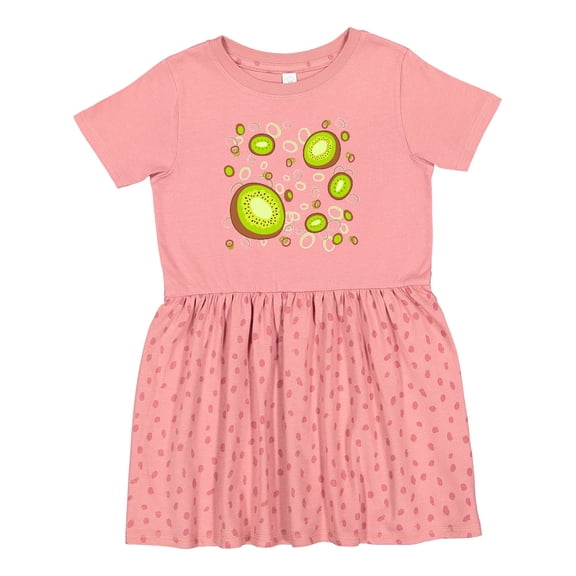 Inktastic Kiwi Fruit Party Girls Toddler Dress