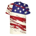thumbnail image 5 of FAFWYP Mens Big & Tall 3D American Flag Print T-Shirt Independence Day Shirt for Men 4th of July Tops Patriotic Summer Short Sleeve Tees, 5 of 5