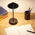 thumbnail image 2 of Luz de noche LED con control táctil Lámpara de escritorio pequeña de aleación de aluminio Luz de lectura de metal Hugtrwg Para estrenar, 2 of 9