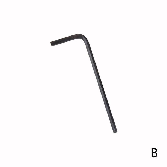 L-shaped Hexagonal Wrench Tool Imported Good Quality / Ordinary Hexagonal Wrench Set Black 0.9mm-10mm