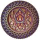 thumbnail image 1 of Metal Wall Decor Mandala Pattern Wall Decoration Round Hanging Decoration, 1 of 3