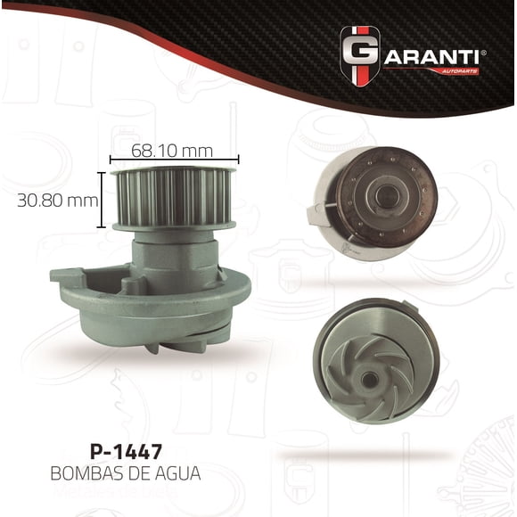 Bomba Agua Garanti Para Isuzu Amigo 1998 - 2000