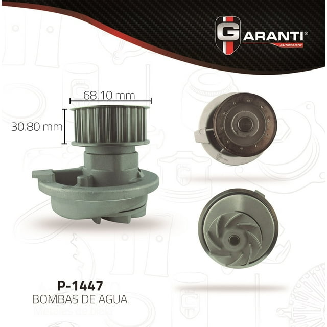 Bomba Agua Garanti Para Chevrolet Captiva 2008 - 2009