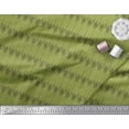 thumbnail image 2 of Soimoi Green Velvet Fabric Giraffe Animal Fabric Prints by Yard 58 Inch Wide, 2 of 3