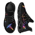 thumbnail image 1 of Zapatos de mujer con estampado de latidos de enfermera, zapatillas de suela blanda para correr y caminar, 1 of 6