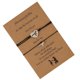 thumbnail image 1 of Mother Daughter Matching Bracelets Stainless Steel Round for Wrist Daily Outings 30x1.5cm 1Set, 1 of 3