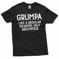 thumbnail image 2 of Men's Grumpa T-shirt Grandfather gift papa dad grandpa shirt pops birthday anniversary shirt, 2 of 6