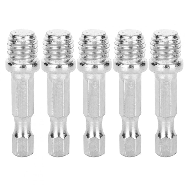 Taladro de Conexión, Taladros Eléctricos Adaptador de Varilla de 5 Pieza de Hierro, Discos de Corte para almohadillas de Pulido bits de taladro