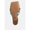 thumbnail image 5 of Snatched Intertwined Toe Ring Heeled Sandals, 5 of 10