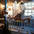 thumbnail image 4 of 2pc Halloween Skeletons Full Body Posable Joints Skeletons For Halloween Decor, 4 of 6