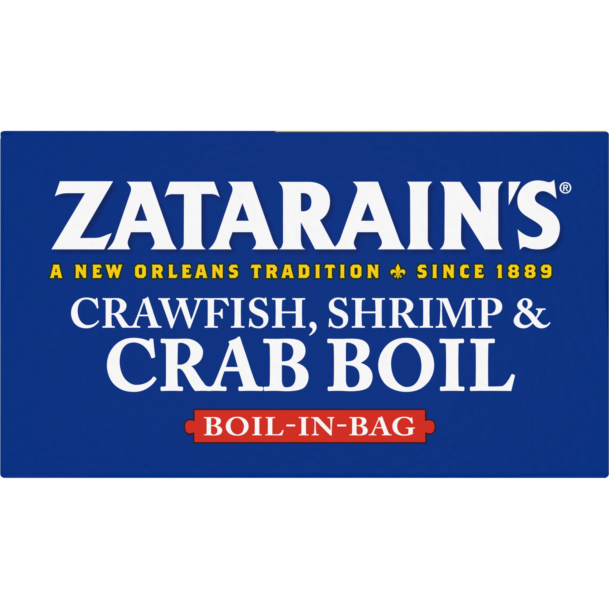 Zatarain's crab 2024 boil bag
