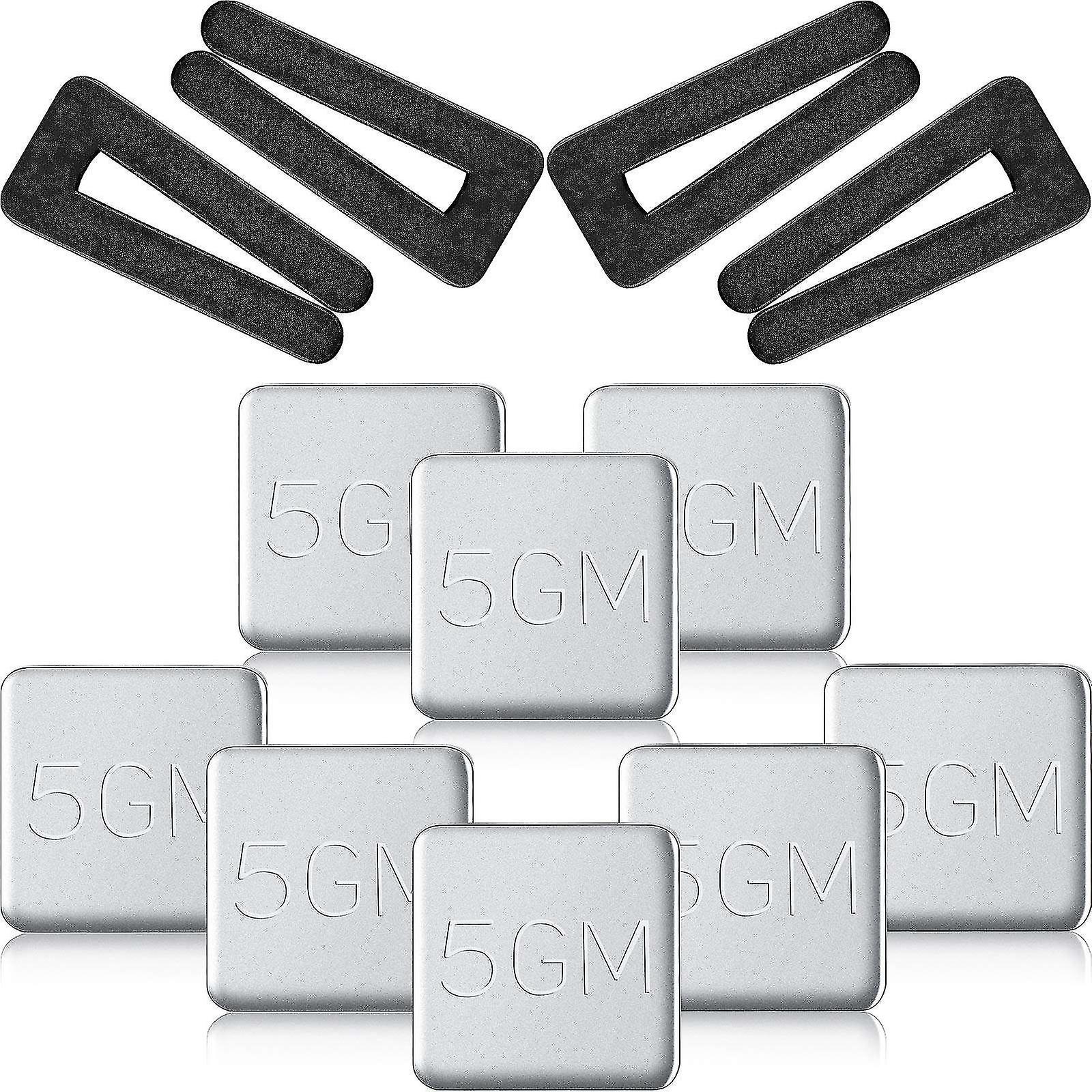 SPeesy Set De 40 Contrapesos De Metal Para Llantas RC 1.9 Y 2.2 Pulgadas – 5g Y 10g Para Mejorar Tracción