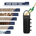 thumbnail image 3 of 4 Black Cylindrical Sand Bags for Canopy Tent Sunshade Windproof Weight Bag with Handle, 3 of 6