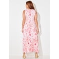 thumbnail image 2 of Catherines Women's Plus Size Petite Morning To Midnight Maxi Dress (With Pockets), 2 of 5