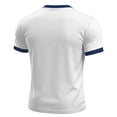 thumbnail image 5 of Soccer Cup 2026 Jersey for Men, Crew Neck Short Sleeve USA Shield & Diagonal Stripes Graphic Tee - Breathable Polyester Athletic Top for Match Day & Gym White L, 5 of 5