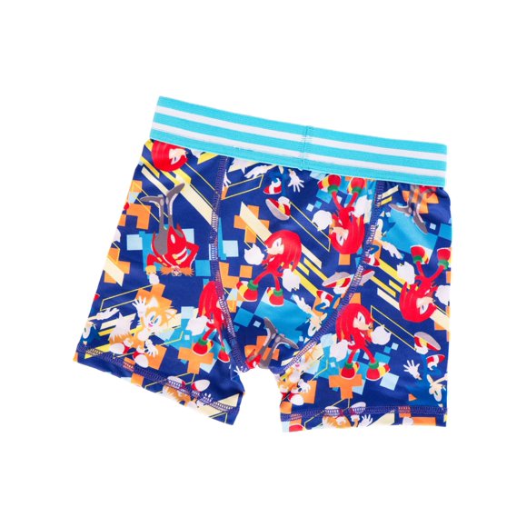 Calzoncillos y bóxers Sonic The Hedgehog de ropa interior para niños, paquetes múltiples