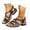 Blue, variant on Women's Casual Cloth Color Block Sandals, Sporty Roman Big Size Slip-On Summer Beach Casual Shoes for Vacation & Street Style, 1Pair, 36-42