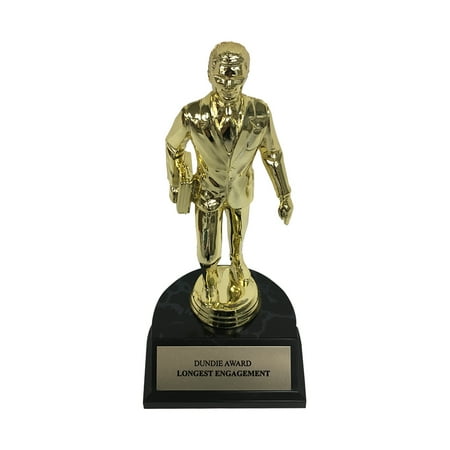 Soccer Trophies - Longest Engagement Dundie Award Trophy The Office Dundee Pam Beesly Halpert