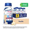Ensure Plus Meal Replacement Nutrition Shake, Vanilla, 16g Protein, 8 fl oz - 6 Pack