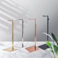 thumbnail image 1 of pitrice Handbag Display Rack Shoulder Bags Purse Tabletop Handbag Retail countertop Hanging Stand Multi Purpose for Countertop Silver Mirror, 1 of 9
