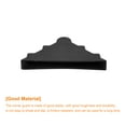 thumbnail image 4 of Uxcell 50Pack Corner Protectors 6x65mm Plastic Triangle Corner Guards Cushion, Black, 4 of 6