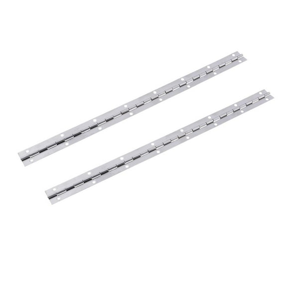 2 pcs Heavy Duty 304 Stainless Continuous Piano Hinge for Mairne Boats 15 inch