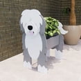 Big Sale! Fieroe Flower Pots Garden Flower Pot Dog Poodle Chihuahua