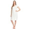 thumbnail image 2 of Lati Fashion Women Nightgowns Short Sleeve Female Nightgowns & Sleepshirts Green M, 2 of 4