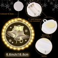 thumbnail image 2 of Hongchun Christmas Decorative Window Light, Lighted Window Xmas Decor Hanging String Lights For Outdoor Indoor Windows Pathway Patio Bedroom Party, 2 of 4