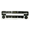 thumbnail image 1 of Silver (C) Black Car Air Conditioner Button Repair Sticker for Ford AC S-Max/Mondeo, 1 of 8