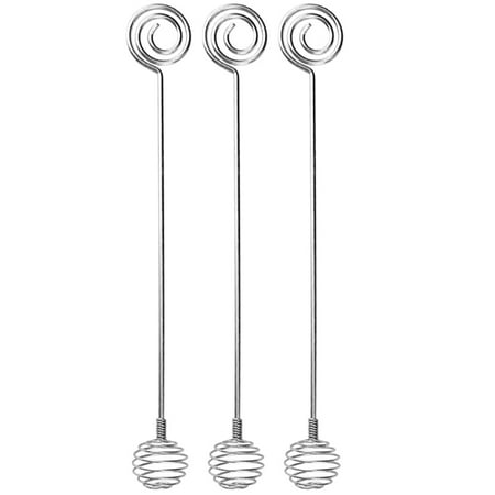 

3pcs Creative Honey Stirring Sticks Stainless Steel Honey Stick Honey Stirring Sticks