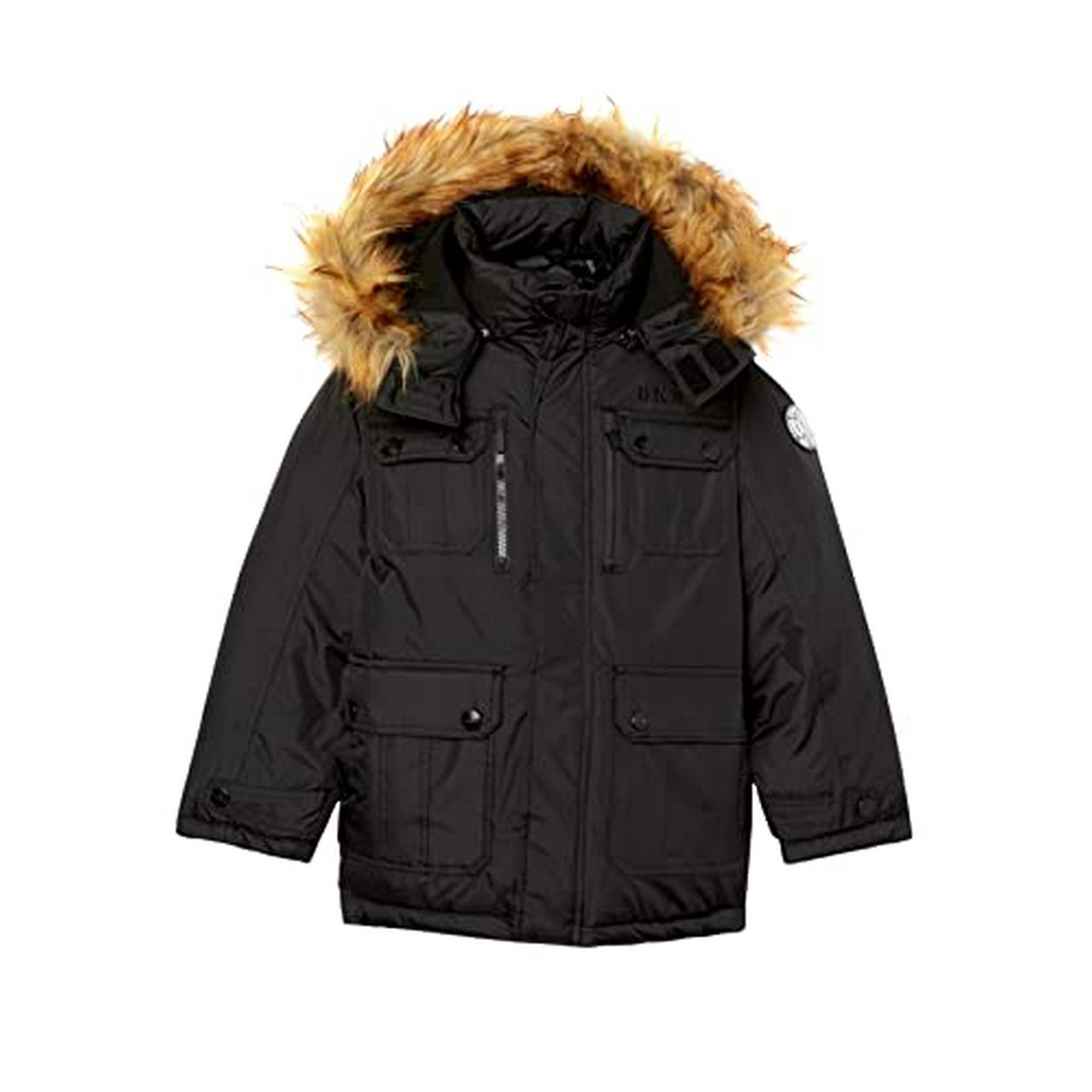 Grande Parka Garcon Noire 10 12 Ans Walmart
