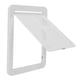 thumbnail image 5 of Pantalla corrediza para puerta de malla para perros y gatos pequeños con solapa magnética, suministro de ventilación, color blanco, grande, 5 of 5