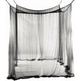 thumbnail image 3 of Mosquito net, corner column mosquito net bed cover four doors hanging bed square net curtain, 3 of 4