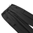 thumbnail image 4 of BUIGTTKLOP Cargo Pants for Women Lightweight Quick Dry Outdoor Hiking Pants Loose Fitted Athletic Lounge Casual Trousers Streetwear, 4 of 6