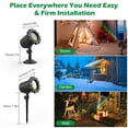 thumbnail image 6 of Christmas Laser RGB LED Projector Light Moving Outdoor Landscape Stage Xmas Lamp Decoration, 6 of 11
