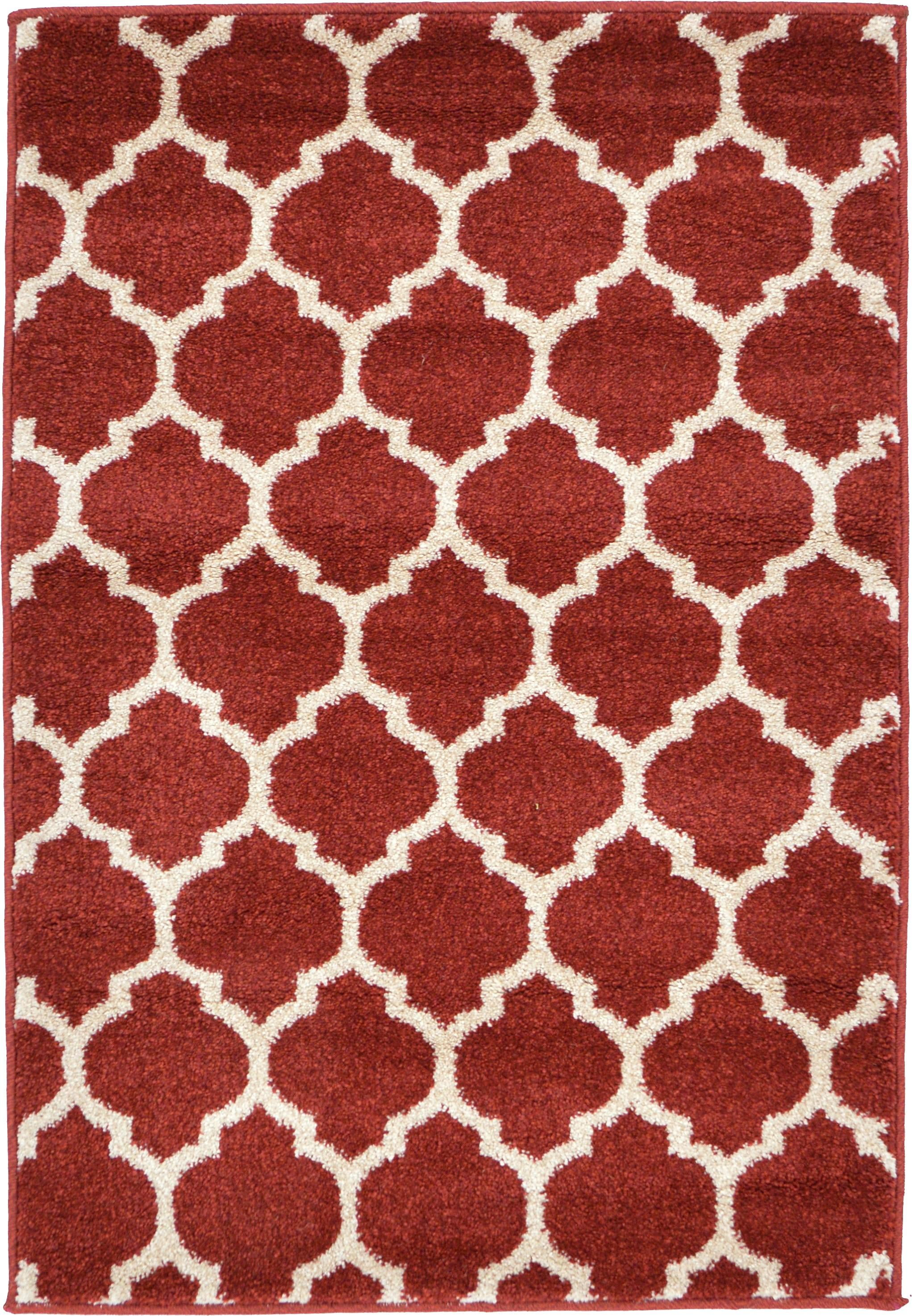 Unique Loom Philadelphia Trellis Modern Geometric Area Rug or Runner