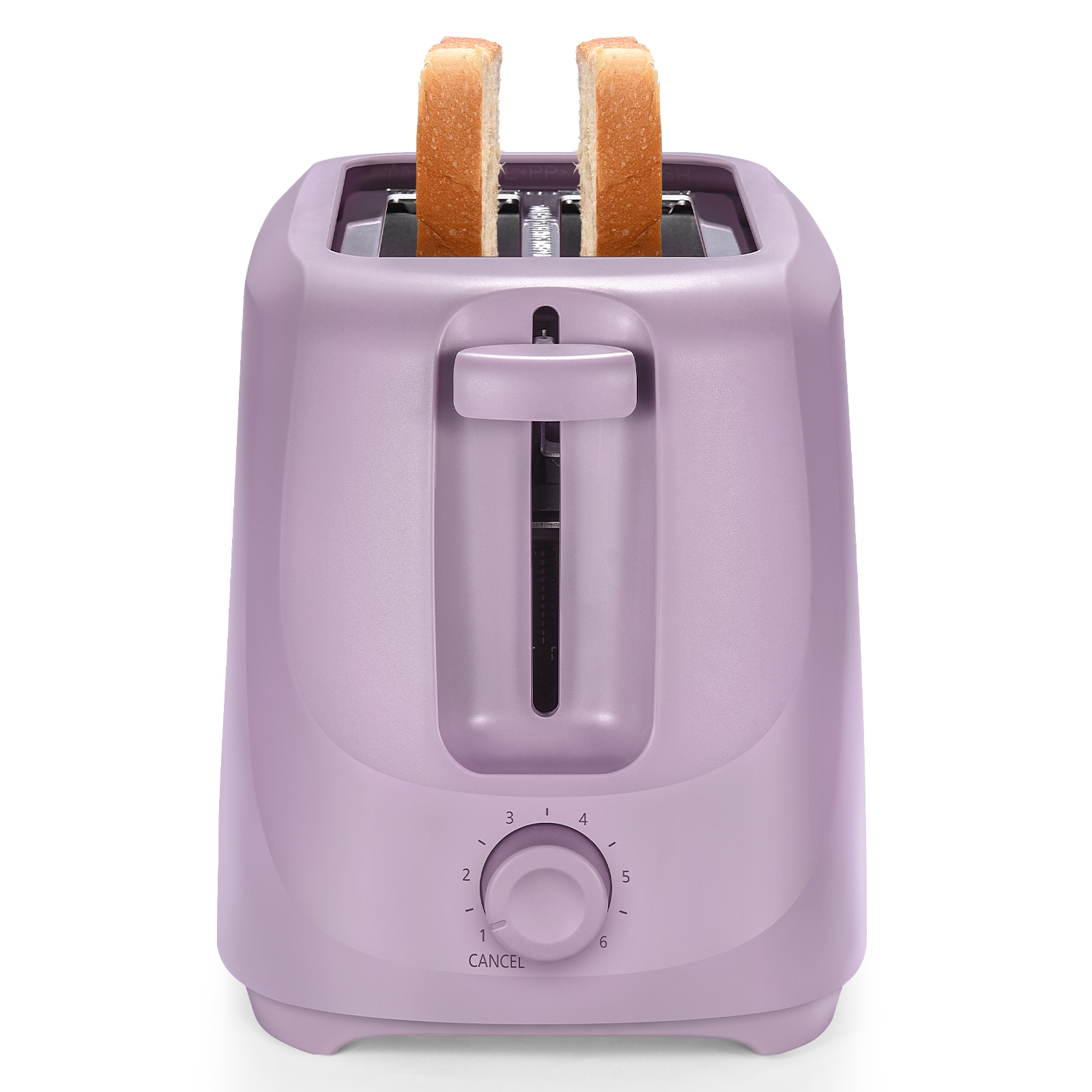 Mainstays 2-Slice Toaster, Lilac Bloom