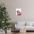 thumbnail image 3 of Stupell Industries Pig in Holiday Clothes Holiday Painting Gray Framed Art Print Wall Art, 16 x 20, 3 of 9