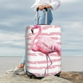 thumbnail image 4 of Uemuo Flamingo Printed Washable Luggage Cover - Fashion Suitcase Protector Fits 18-32 Inch Luggage -Large, 4 of 9