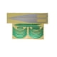 thumbnail image 1 of Sonducket Juego de pegatinas decorativas para monopatín, reemplazo de calcomanía reflectante para patinete extraíble para M365/PRO/1S Patinetes eléctricos Verde Sonducket OD023653-02, 1 of 6