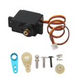thumbnail image 1 of RC Digital Servo, Replacement Waterproof Metal Gear Servo Durable Black  for 1/28 RC Car, 1 of 8
