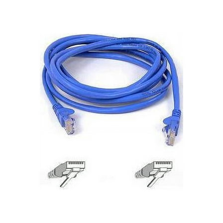 Belkin A3L791-01-BLU-S 1 ft. Cat 5E Blue Network Cable