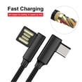thumbnail image 6 of L-Shaped 90 Degree Right Angle 6ft Long Type-C USB Cable Compatible With Samsung Galaxy Note8 S9 Note9, S8+ S8, Tab S3 9.7, 6 of 6