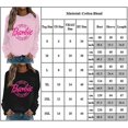 thumbnail image 3 of Barbie Movie Theme Swetshirt Unisex Trendy Printed Pink Power Long Sleeve Pullover Sweatshirt, 3 of 3
